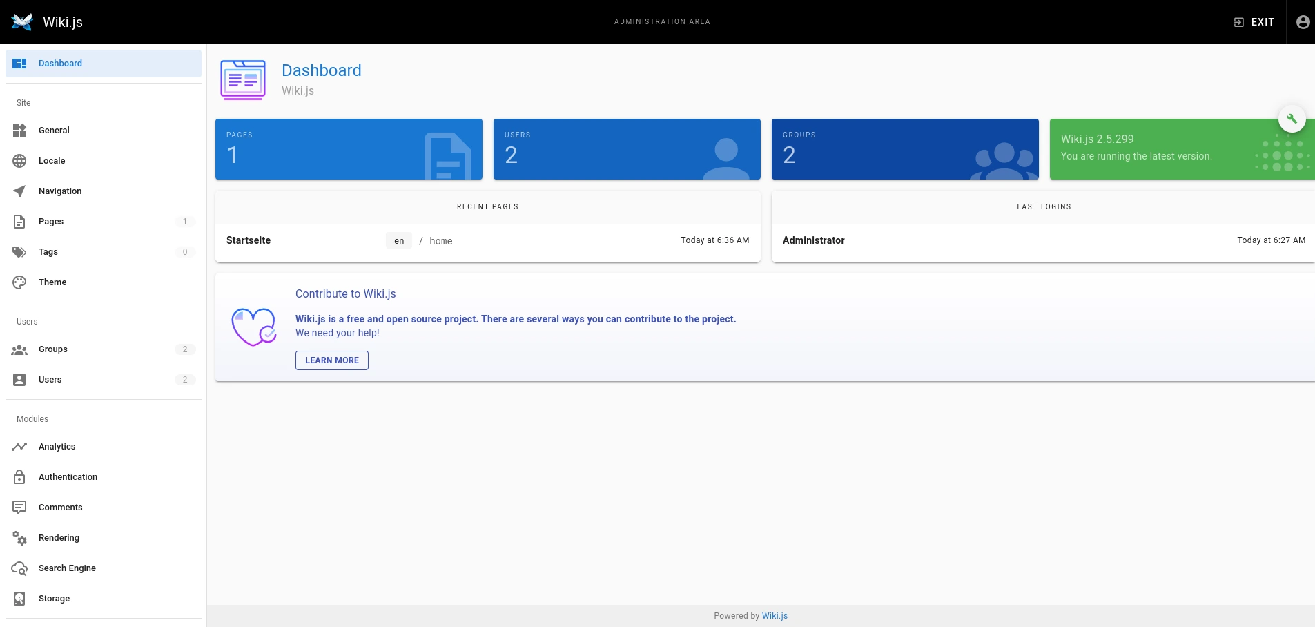 Managed Wikijs Hosting